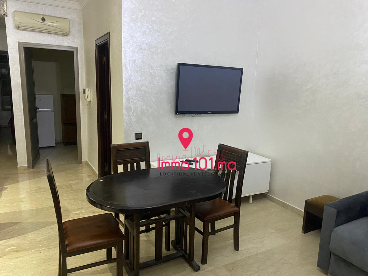 Location appartement meublé à Skhirat Plage ZLLAM2008